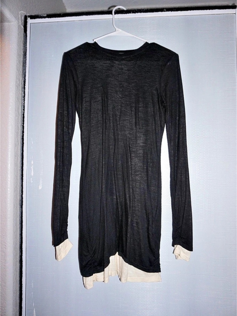 Superdown Black Long Sleeve Dress